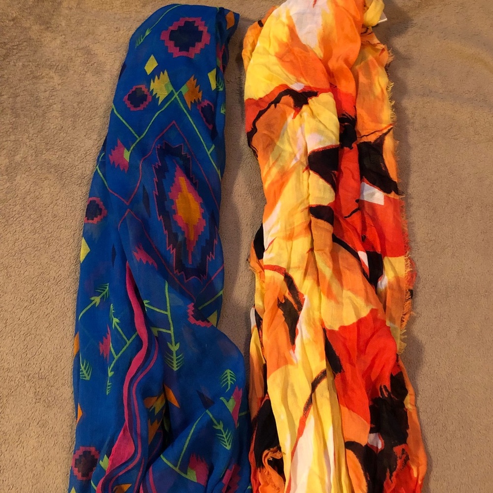 Infinity scarves